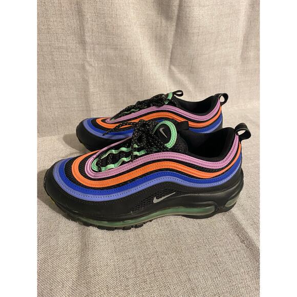 Nike Air Max 97 “Black Multicolor” Size 8 – Great Condition! - Picture 1 of 9